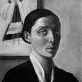 Ritratto di Cornelia Ferrari. Milano, 1933. Fotografia in bianco e nero.