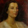Ritratto di Elena Ladoire, Trieste, 1948.
